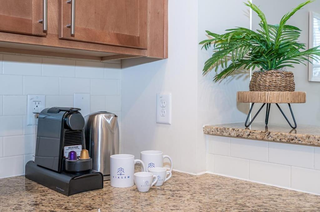 Ferienwohnung Viagem 1BR in Walkable Plaza Midwood Charlotte Exterior foto
